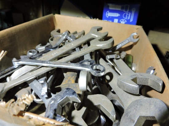 Large Mixed Lot of Box Wrenches - see photo