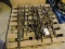 Lot of Mixed Wrought Iron and Cast Decorative Pieces