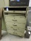 Steel 6-Drawer Tool Cabinet - top 2 drawers do not have fronts