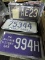 PA Antique and Classic License Plates, NJ Plates -- Good Condition - 11 Total