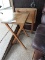 Pair of Tray Tables / Wood / 20