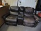 Leather 2-Seat 'Stadium' Seats with Drink Holders / 80