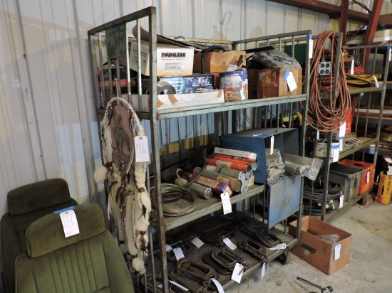 3-Shelf Rolling Steel Industrial Rack / 70" Tall X 49" Wide X 29" Deep