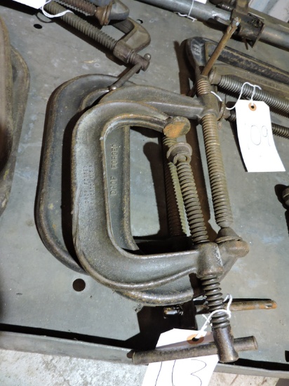 3 C-Clamps / One 5" and Two 7"
