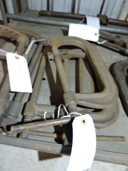 3 C-Clamps / One 9" and Two 7"