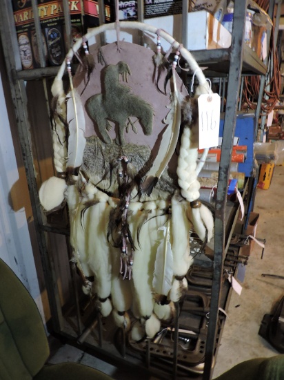 Trail of Tears Dream Catcher - Apprx 38" Tall / Very Good Condition