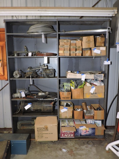12-Shelf Rack Unit / 91" Tall X 73" Wide X 12" Deep / Double Wide Unit