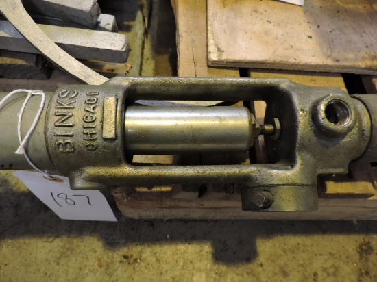 Binks Chicago Pneumatic Drum Piston Barrel Pump