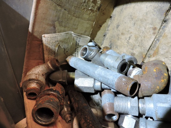 Box of Misc. Plumbing Parts - See Photos