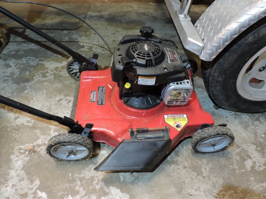 20" Cut - Gasoline Push Mower with HYPER TOUGH Briggs & Stratton Motor