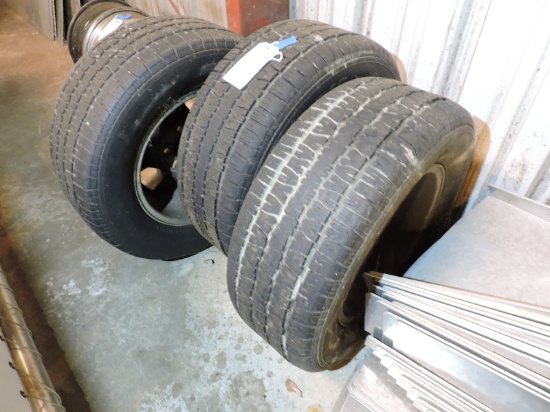 Lot of 3 BF Goodrich Tires / All Good Tread -- P245/60R15