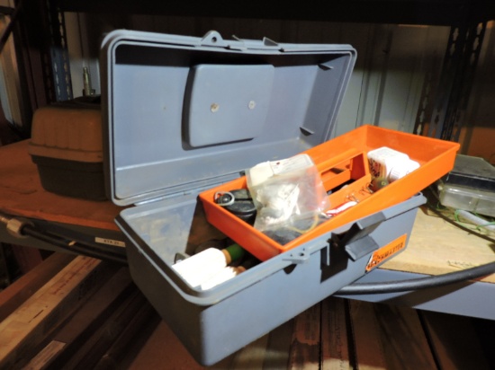 Tackle Box - Filled with Weights, Lures, and more