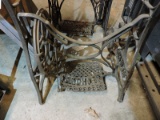 Antique NEW HOME Cast Iron Sewing Machine Base / Base Only
