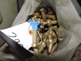 Bag of Brass Decorative Spindle Tops / Many -- see photo
