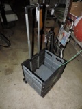 Rolling Calapsable Bin with no lid