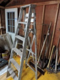 6-Foot Wooden Step Ladder
