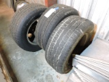 Lot of 3 BF Goodrich Tires / All Good Tread -- P245/60R15