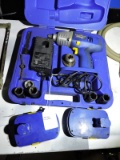 GOODYEAR 24V Cordless Impact Wrench with 2 Batteries, Charger & Case