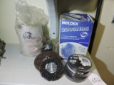 Three Packs of 40 Grit Cut-Off Wheels, Abrassive Wheels, Sanding Discs