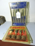 Minature Sanding Drums and Air Chisel Bits -- Both Brand New in Package