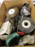 Sanding Wheels, Sanding Discs and Cutting Wheels - Large Lot - see photo