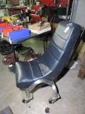 Custom Welded Tilting Mechanics Chair - for under vehicle work - in comfort!