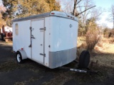 CARRY-ON Brand - Enclosed Cargo Trailer 11,.5' Long X 6' Wide X 8' Tall / with Ramp