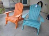 Pair of Adirondack Chairs