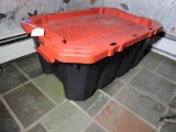 Plastic HD Tote with Lid / 27