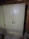 2-Door Reach-In Steel Storage Cabinet / 48