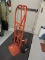 Red Hand Truck / Moving Dolly with Stair Climber