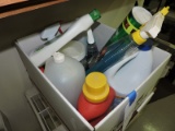 Box of Various Cleaners - see photo