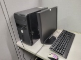 DELL Vostro 200 Desktop Computer Tower with Keyboard, Mouse, Printer - Functional