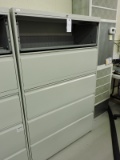 5-Drawer Metal Lateral File Cabinet / 42