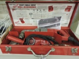 MILWAUKEE Right-Angle Drive Drill with Accessories / Metal Case