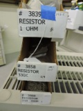 3 Bins of Resistors - 10 ohm, 330R, 150 ohm