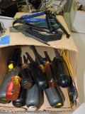 Lot of Screw Drivers and Shears
