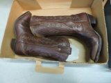 NOCONA Women's Brown Cowboy Boots - Size 6.5