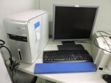 DELL Computer Tower with Monitor, Keyboard & Mouse
