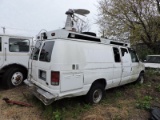 Former KRON 'News Van' with 29-Foot Telescoping Antenna -- Ford E350 Van