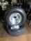 Pair of American Racing Wheels / Rear / with Mickey Thompson ET Drag Tires