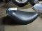 MOTORCYCLE SEAT - Leather, Double, USED, Very Good Condition
