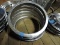 6 Mini Ralley Chome Trim Rings - 14