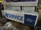 Real Vintage 'FORD SERVICE' Dealership Sign / 7' 4