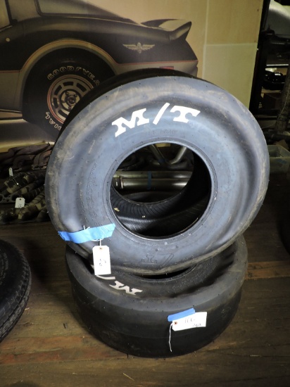 Tires - Mickey Thompson ET Drag Slicks, PAIR, 33.0/10.5-15W, NEW, Unmounted