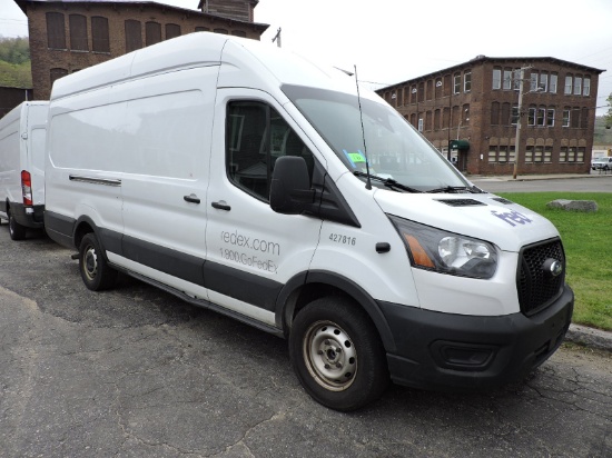 2021 Ford Transit 350 'Long & Tall' Cargo Van / 70,163 Miles / Fleet Serviced