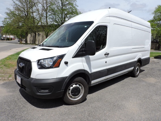 2021 Ford Transit 350 'Long & Tall' Cargo Van / 52,800 Miles / Fleet Serviced