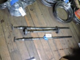 Wheelie Bars - Partial Set, Wheels & Springs Only, Used, Good Condition, 5 Pieces