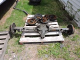REAR END - 1969 Chevelle, Housing & Brakes, Needs Gears, Used, Original