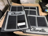 FLOOR MATS - Chevelle, Set of 4, Carpet & Rubber, New in Box, Aftermarket